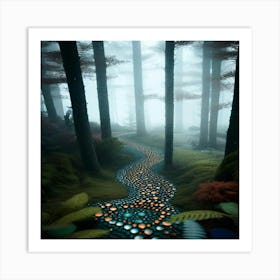 Path In The Woods Art Print