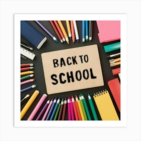 Back To School 9 Art Print