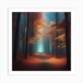 Mystical Forest Retreat 24 Art Print