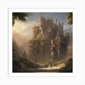 Fantasy Castle 83 Art Print