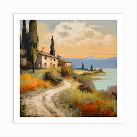 Dreams of Dolce Vita Serenity Art Print