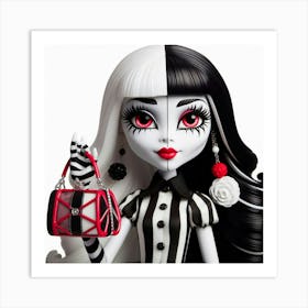 Monster High Doll Art Print