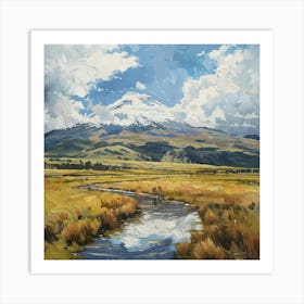 Mountain Stream Art Print