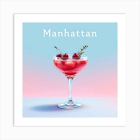 Manhattan Cocktail 05 Art Print