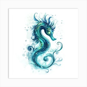 Seahorse 4 Art Print