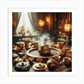 Tea Art 334 Art Print