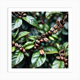 Coffee Beans 3 Art Print