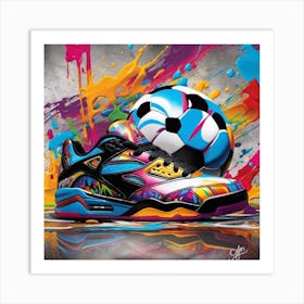 Splatters Art Print