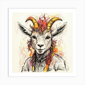 Goat! 19 Art Print