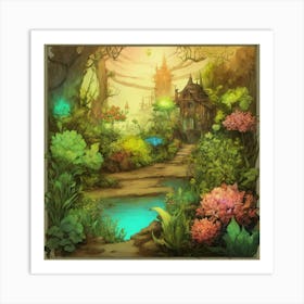 Information Sheet With Different Fantasy (3) Art Print