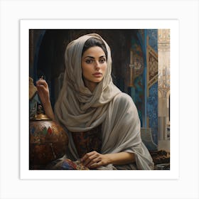 arabic Woman Art Print