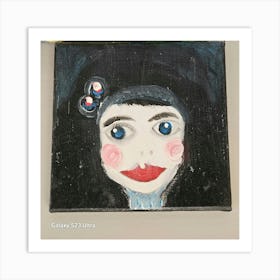 Doll Painting Art Print