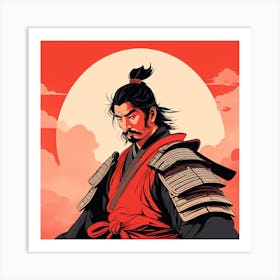 Samurai Warrior 4 Art Print