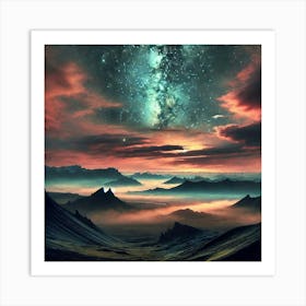 Nebula 133 Art Print