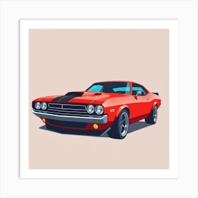 Plymouth Challenger 3 Art Print