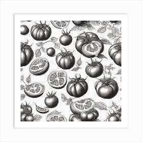 Tomatoes And Tomatoes Art Print