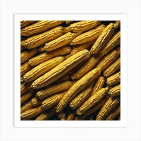 Sweetcorn As A Frame Perfect Composition Beautiful Detailed Intricate Insanely Detailed Octane Ren (3) Art Print