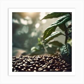 Coffee Beans 77 Art Print