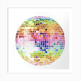 Disco Ball 7 Art Print