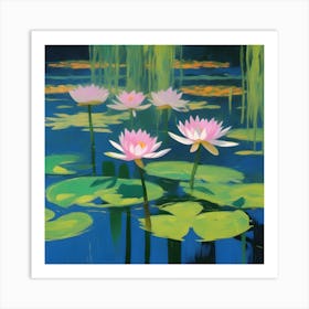 Water Lilies 1 Art Print