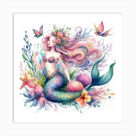 Mermaid Art Print