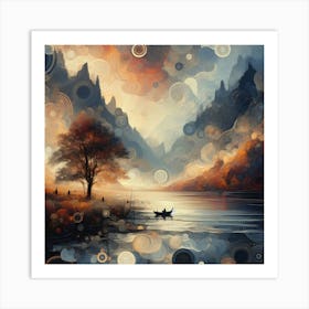 Abstract Horizons 15 Art Print