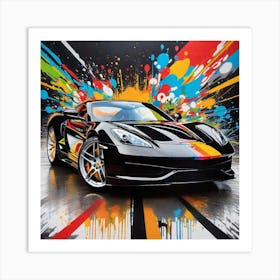 Porsche Sports Car Art Print