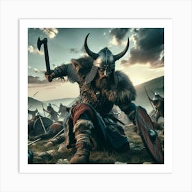 Viking Warrior 1 Art Print