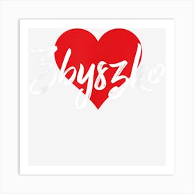 Ich Liebe Zbyszko Vorname Tshirt Liebe Herz Art Print