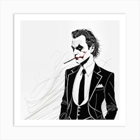 Joker Art Print