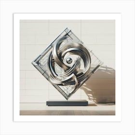 Abstract Sculpture 3 Art Print