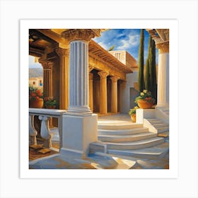 Greece Art Print