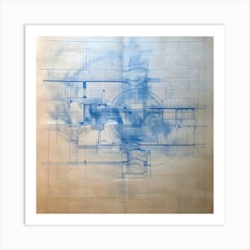 'The Blueprint' Art Print