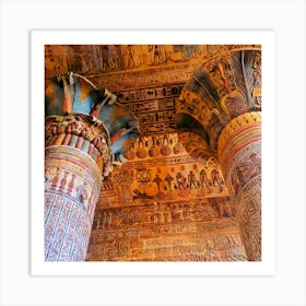 temple  real photo  Art Print