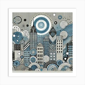 Cityscape 16 Art Print