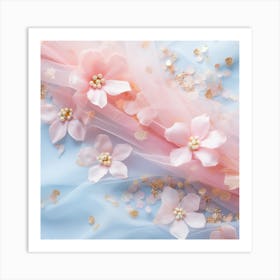 Sakura Flowers Art Print