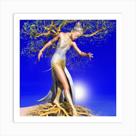 Ballerina Tree 002 Art Print