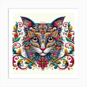 A cat 2 Art Print