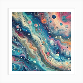 Abstract Painting 1 Art Print