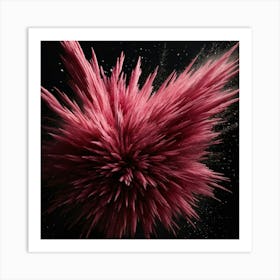 Pink Explosion Art Print