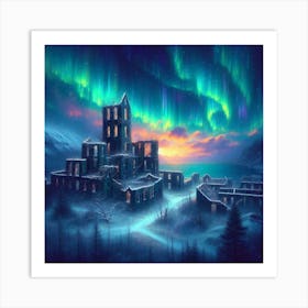 Frozen Echoes 28 Art Print