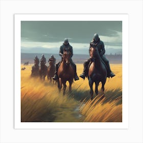 Knights Of The Round Table Art Print