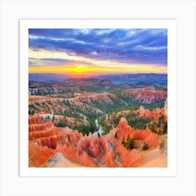 Bryce Canyon National Park Art Print