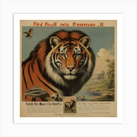 Default Default Vintage And Retro Animal Advertising Aestethic 0 (2) Art Print