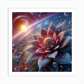 Lotus Flower Art Print