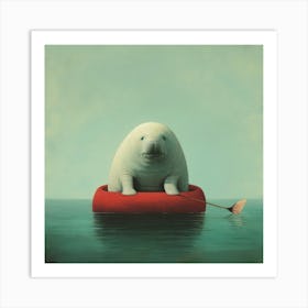 Manatee Art Print