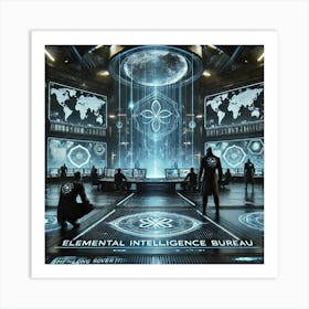 Elemental Intelligence Bureau Art Print