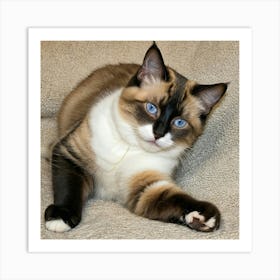 Calico Cat 1 Art Print