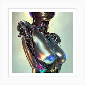 Sexy Robot Art Print