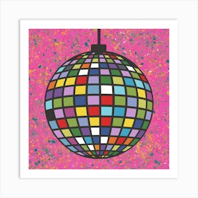 Disco Ball 26 Art Print